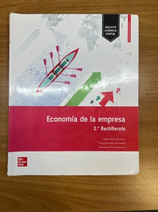Economía de la empresa 2.º Bachillerato