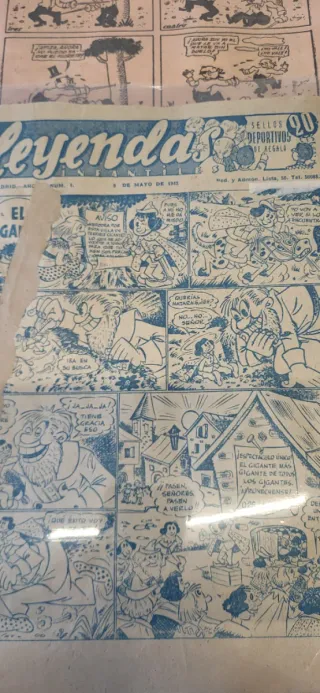 Tebeos Leyendas infantiles 1942