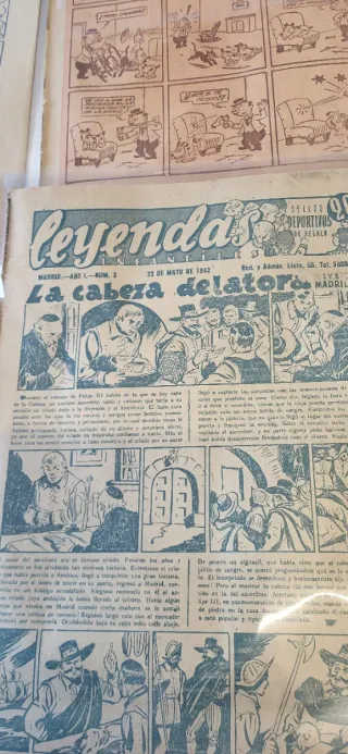 Tebeos Leyendas infantiles 1942