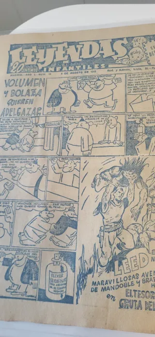 Tebeos Leyendas infantiles 1942