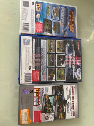 Pack 3 Juegos: PS2 y PSP