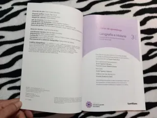 3° ESO Geografía e Historia Santillana