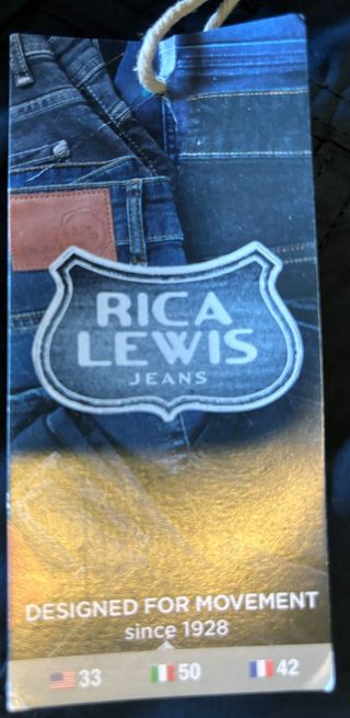 Pantaloni Uomo Rica Lewis Cotone Blu Taglia 50