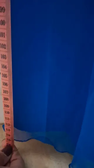 Vestido de fiesta azul