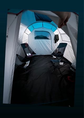 Tienda campaña familiar 4 personas