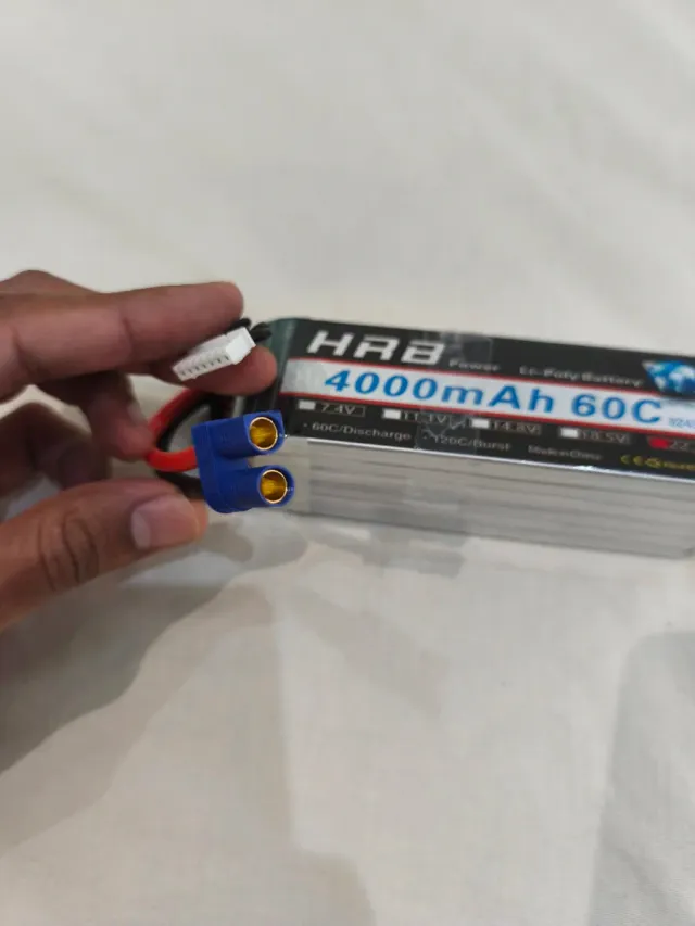 Batteria HRB Li-Poly 4000mAh 60C 22 Volt