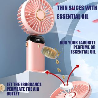 Ventilatore portatile ricaricabile a mano, mai aperto