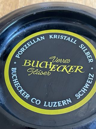 Cenicero Vintage Buchecker Luzern ( Suiza )