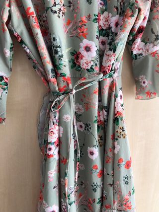 Vestido floral Cotton Brothers talla M