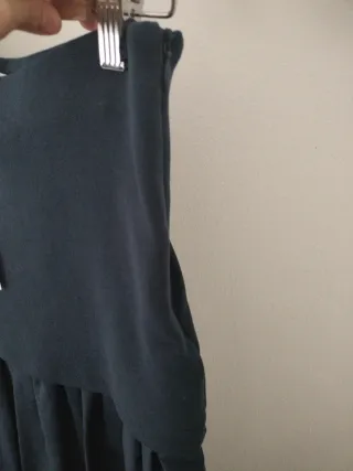 Falda larga Zara azul nueva