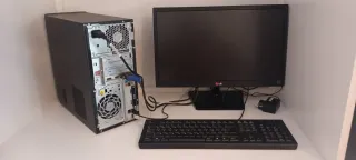 Ordenador HP Negro Torre