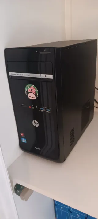 Ordenador HP Negro Torre