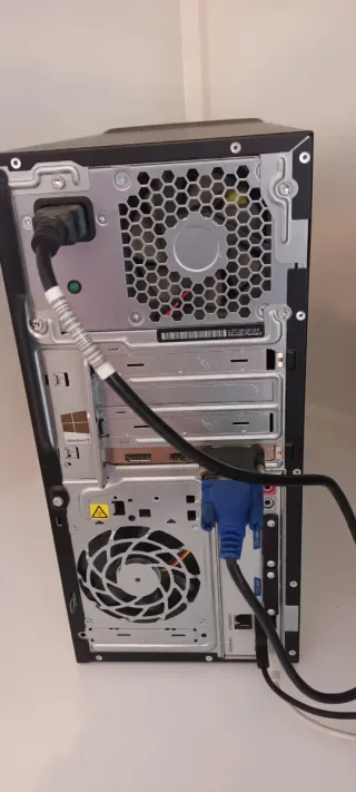 Ordenador HP Negro Torre