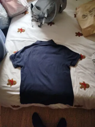 Camiseta Polo Nike Manga Corta Azul