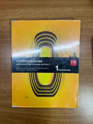 Matemáticas aplicadas a las ciencias sociales I...