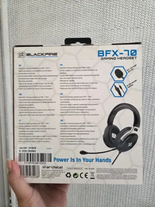 Cascos Gaming Blackfire PS4/PS5