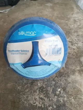 Dosificador Químico Piscina Solmar Ø12,5x11cm