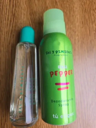 Colonia y desodorante Sal y Pimienta