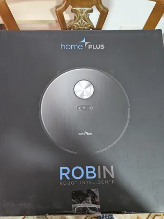 Robot Aspirador Robin RA 4 con Base Autodescarga