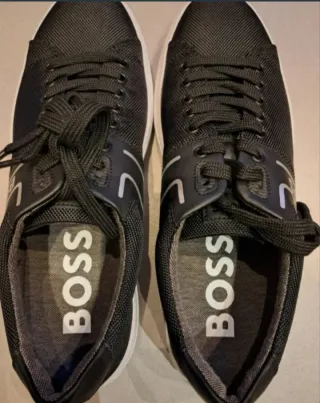Zapatos Hugo Boss Hombre Talla 42 Negros