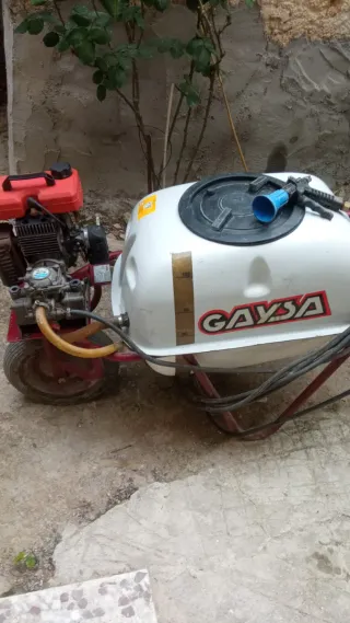 Atomizador de presión con manguera