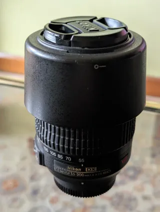 Objetivo Nikon AF-S DX VR 55-200mm F4-5.6 G ED