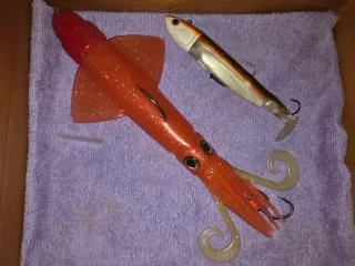 Señuelos / vinilos Black Minnow