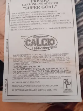 Super Goal Albertini 1998-1999