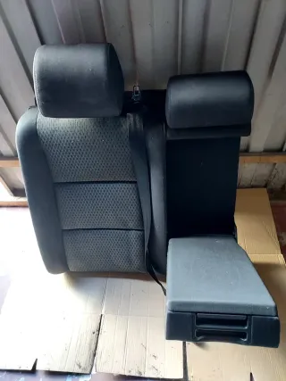 Asientos y airbags traseros Audi A6 C6 4F
