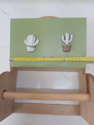 Organizzatore da parete con cactus