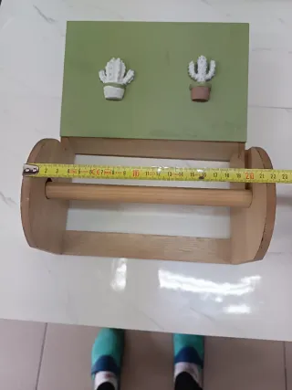 Organizzatore da parete con cactus