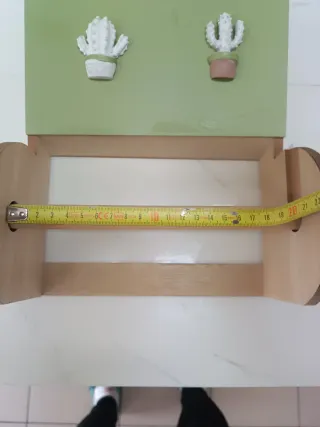 Organizzatore da parete con cactus