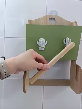 Organizzatore da parete con cactus