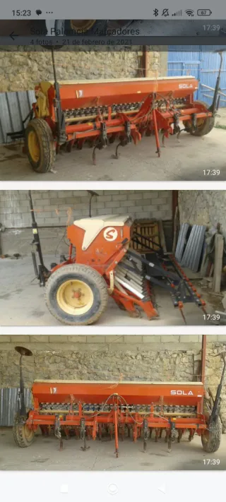 Sembradora Sola 3.5m