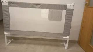 Barandilla Cama Bebé ZEHNHASE 140cm Gris