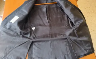 Americana Zara Man Negra Talla M