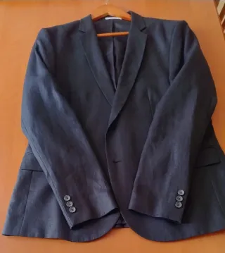Americana Zara Man Negra Talla M