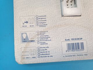 lampadina lampada neon Durafly 28W 2700°K 2 pin GR