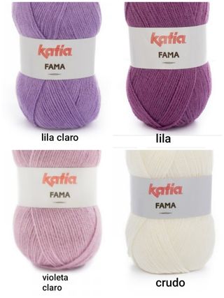 Atrapasueños mediano lila/violeta/crudo - 16x58 cm