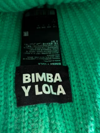 Gorro Bimba y Lola verde