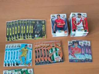 Lote 262 cromos + 27 Dreambox Adrenalyn 25/26