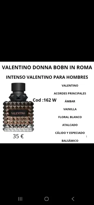 Perfumes Olfazeta Hombre y Mujer