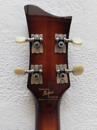 Bajo Höfner Violin 500/1 '63 FL Fretless GERMANY