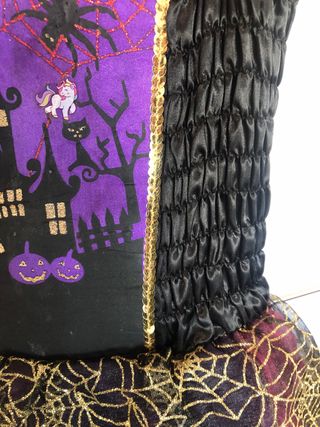 Fantasia Bruxa Halloween Tamanho M