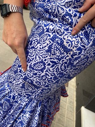 Traje de Flamenca Talla 44-46-48 ELASTICO