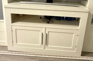 Mueble de salón modular madera maciza