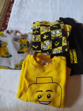 Lotto Felpe Bambino LEGO e Minions