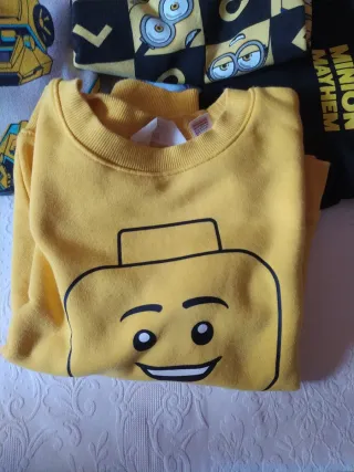 Lotto Felpe Bambino LEGO e Minions