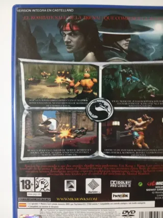 Mortal Kombat Shaolin Monks PS2