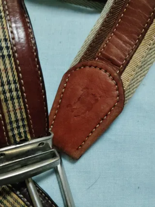 Cinturones Burberry Beige y Marrón